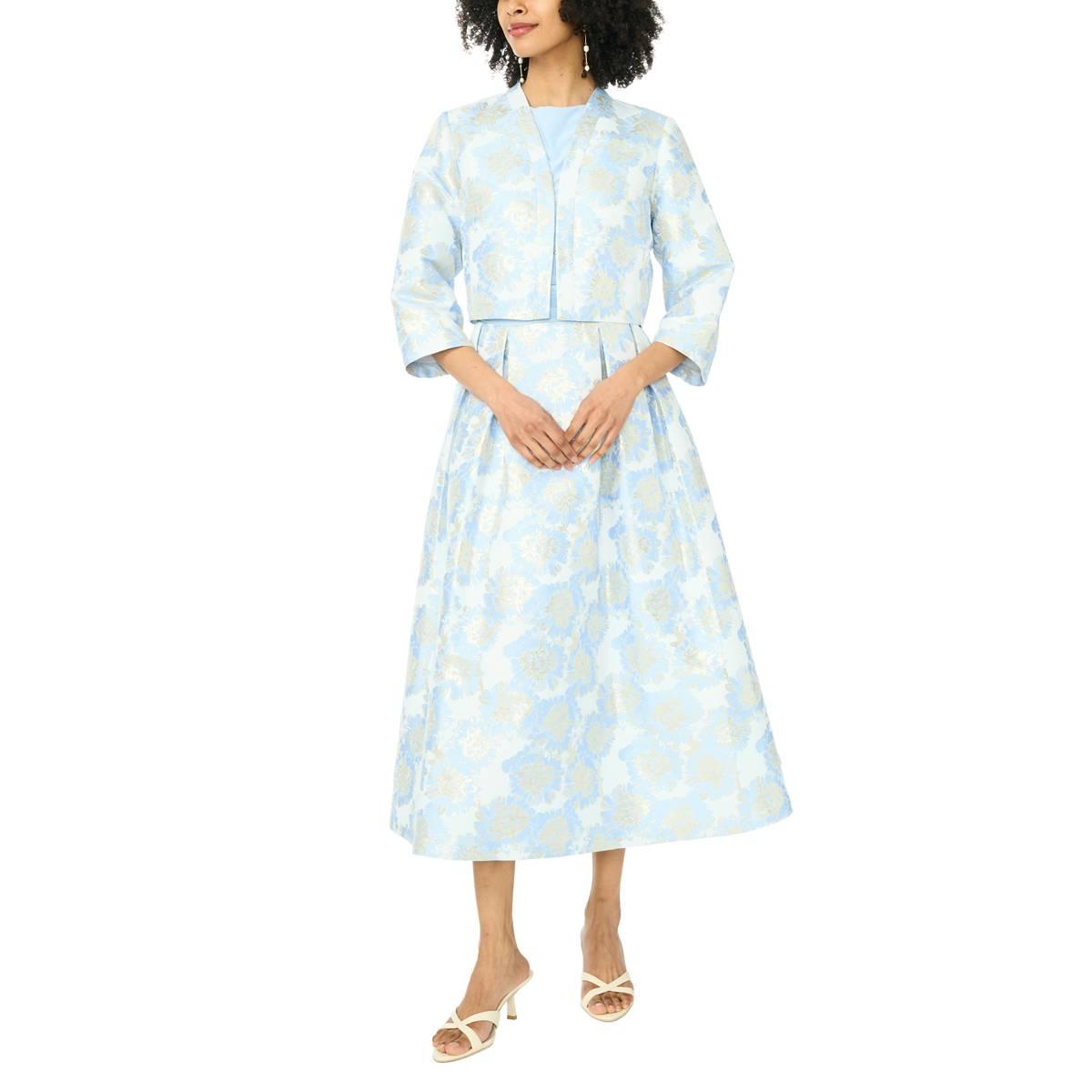 Womens MSK Jacq Jtk W/ Ity Top Ruched Midi