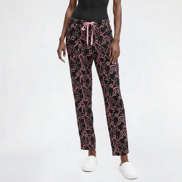 Plus Size Dollhouse Candy Bows Hacci Pajama Pants