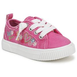 Little Girls Blowfish Malibu Ward Lace4-T Canvas Fashion Sneakers