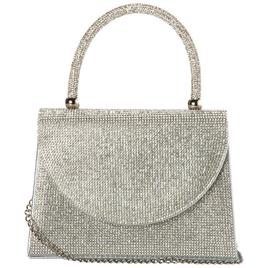 D''Margeaux Top Handle Rhinestones Glitter Clutch