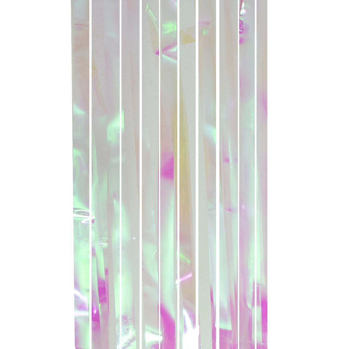 Northlight Seasonal Iridescent Tinsel Christmas Curtain