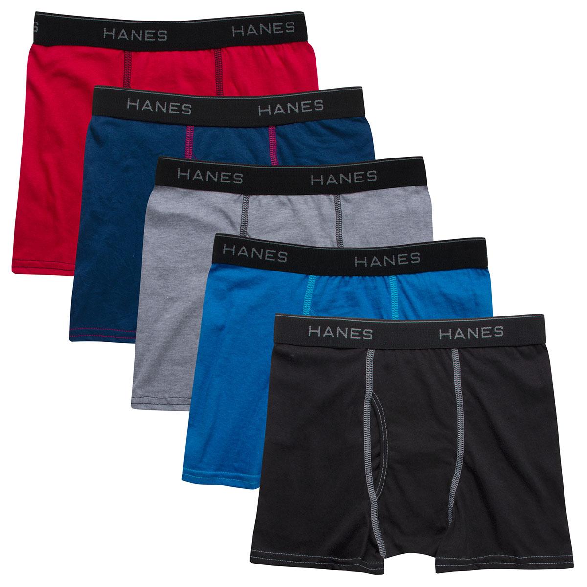 Boys (8-20) Hanes Ultimate(R) 5pk. Boxer Briefs