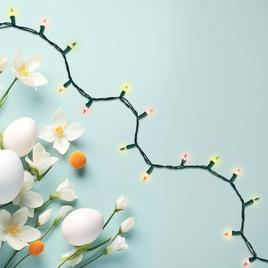 Northlight Seasonal 7ft. Pastel Mini Easter Light Set