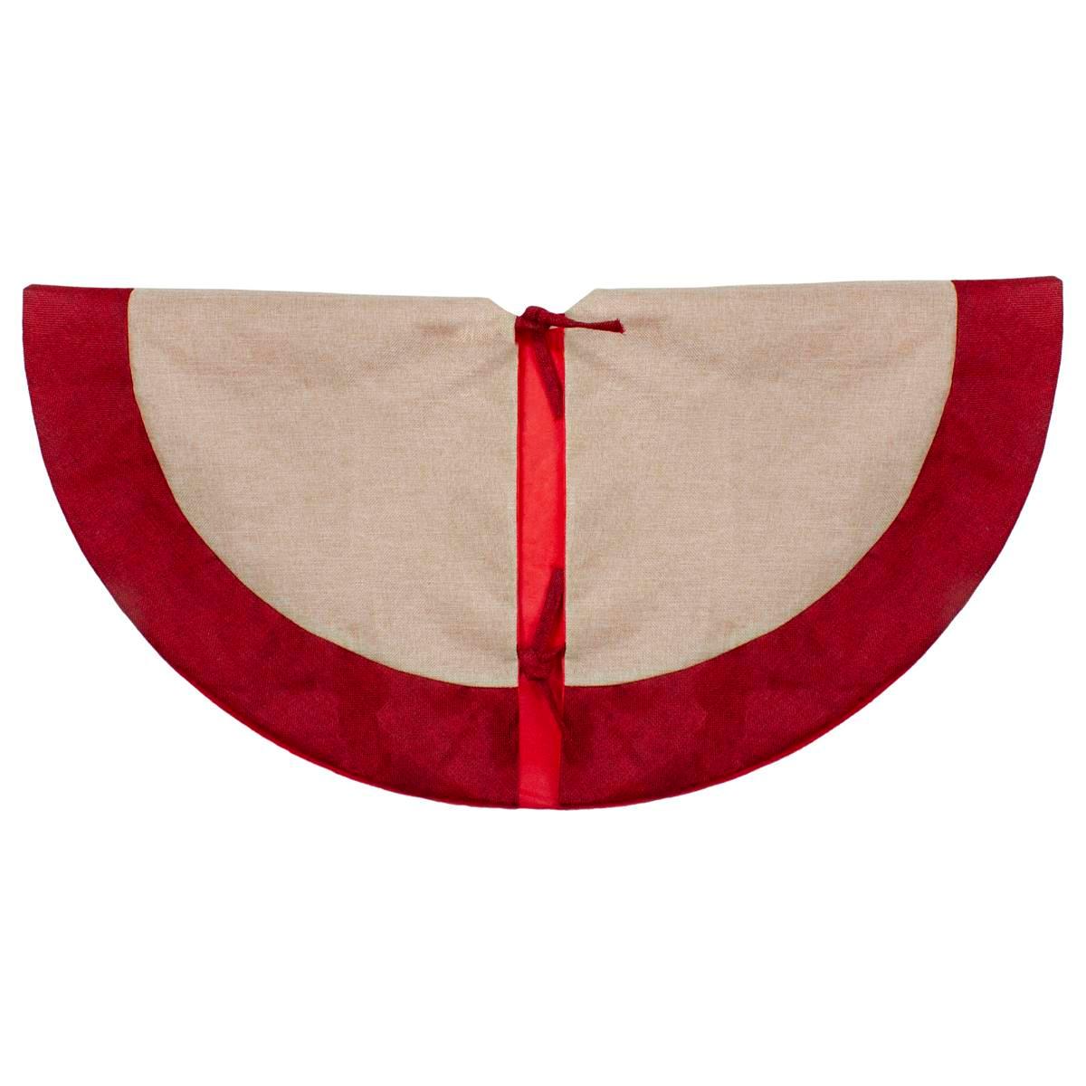 Northlight Seasonal 36in. Santa Embroidered Christmas Tree Skirt