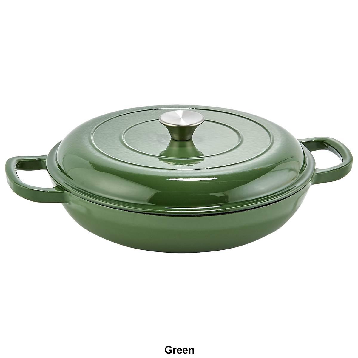 Healthy Living 3.75qt. Enamel Everyday Pan
