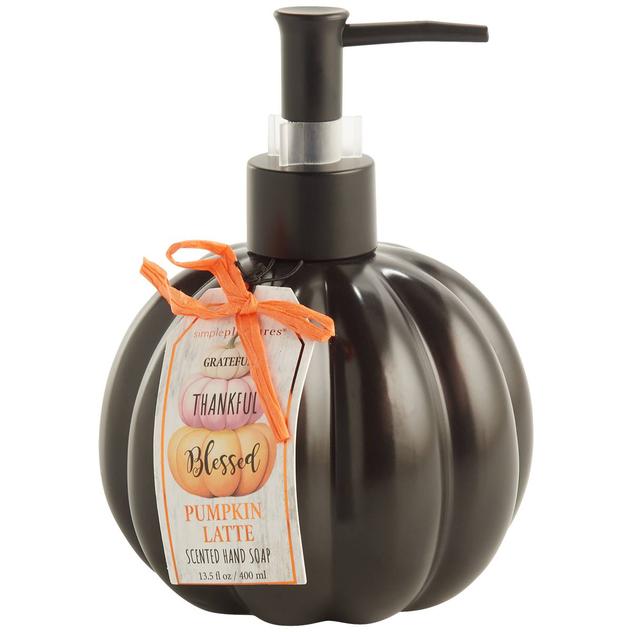 Simple Pleasures® Pumpkin Latte Matte Black Pumpkin Hand Soap