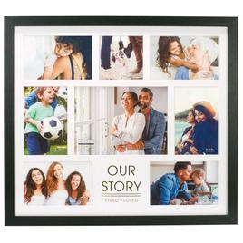 Malden 8-Opening Our Story Collage Black Frame