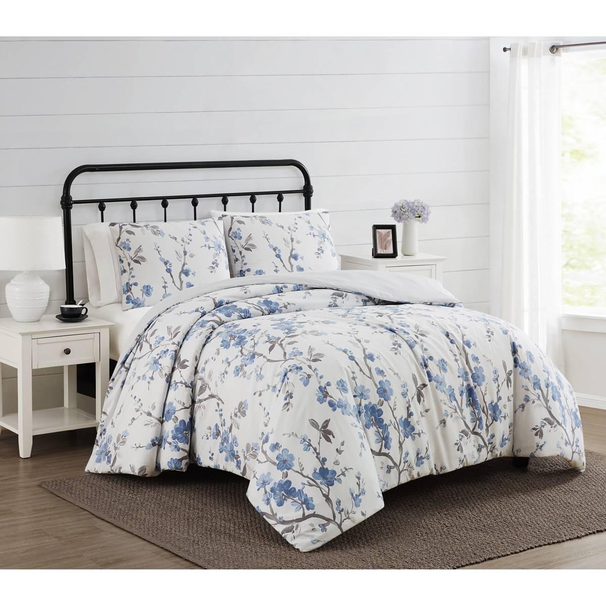 Cannon Kasumi Floral 3pc. Duvet Cover Set