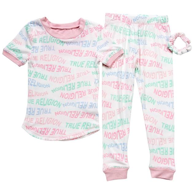 Girls (4-6) True Religion Text 2pc. Pajama Set