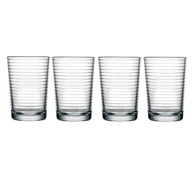 Home Trend set of 4 7oz. Juice Glasses