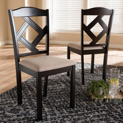Baxton Studio Ruth Dining Chairs - Set of 2