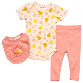 Baby Unisex (NB-9M) baby views(R) Sweet Baby Fruit Bodysuit Set