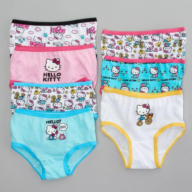 Toddler Girl Handcraft 7pk. Hello Kitty® Brief Underwear