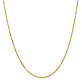 Gold Classics(tm) 1.9mm. 14k Parisian Diamond Cut Necklace