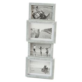 Malden Panel 4 Opening Grey Collage Frame