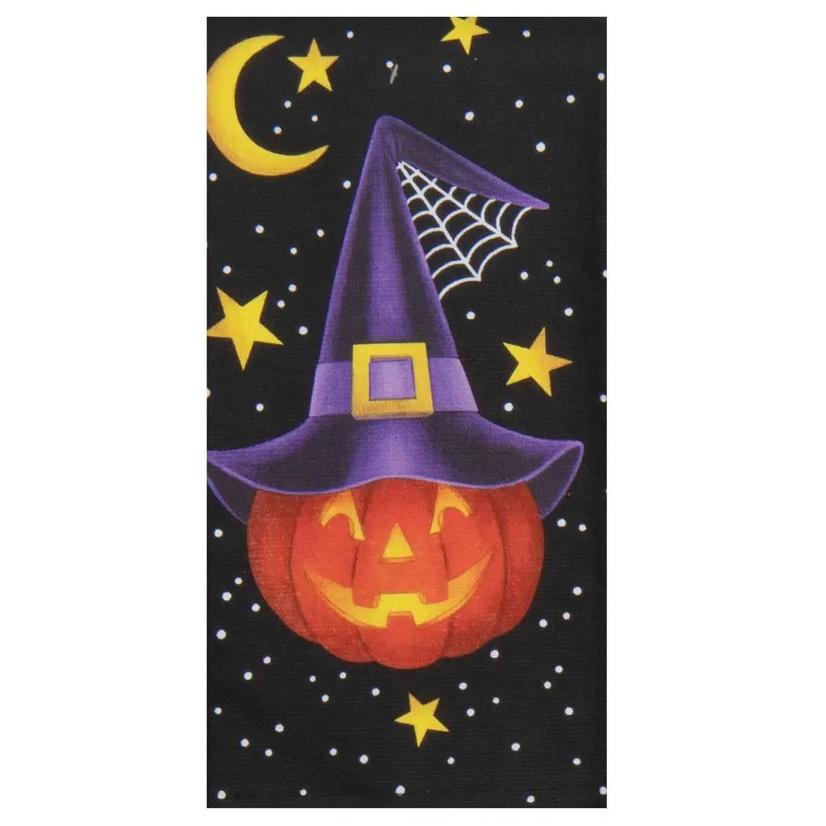 Kay Dee Designs Halloween Pumpkin Witch Dual Purpose Towel