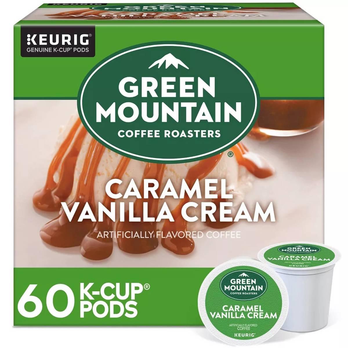 Keurig® Green Mountain Caramel Vanilla Cream K-Cup® - 60Ct