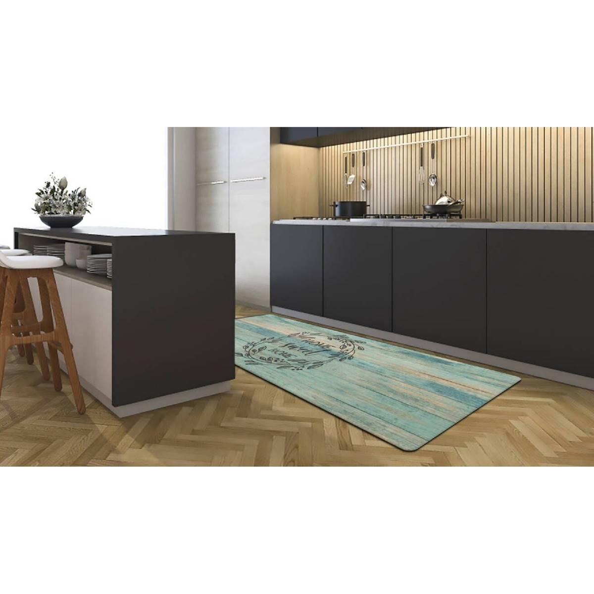 J&V Textiles Cloud Comfort Home Sweet Home Kitchen Mat
