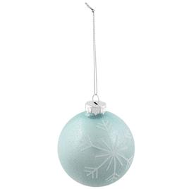 Northlight Seasonal 4ct. Snowflake Christmas Ball Ornament Set