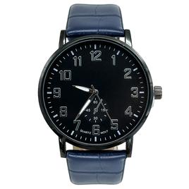 Mens Black Easy Read Dial Quartz Subdial Watch - MWPU01BV
