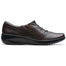 Womens Clarks® Kaetlyn Mila Casual Leather Slip On Flats