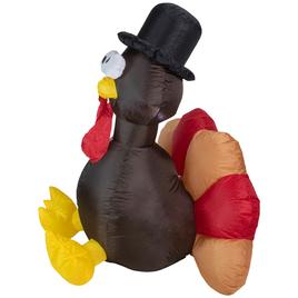 Northlight Seasonal 6ft. Inflatable Outdoor Thanksgiving Turkey