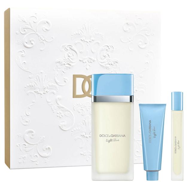 Dolce&Gabbana Light Blue Eau De Toilette Trio Gift Set