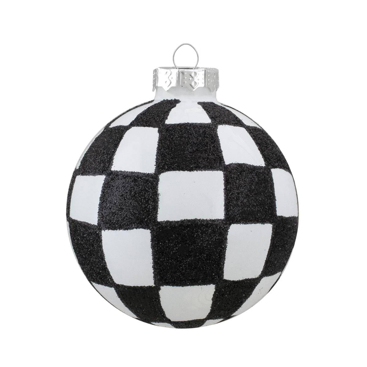 Northlight Seasonal Glass Ball Christmas Ornaments - Set of 4
