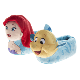 Toddler Girls Disney(tm) Little Mermaid Ariel & Flounder 3D Slippers