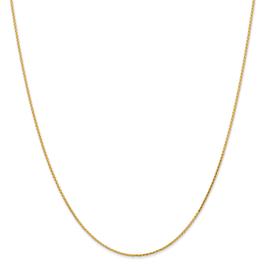 Gold Classics(tm) 1.0mm. 14k Parisian Diamond Cut Necklace