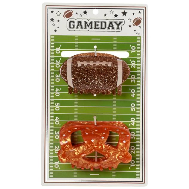 Womens Twig & Arrow Pretzel & Football Claw Clips