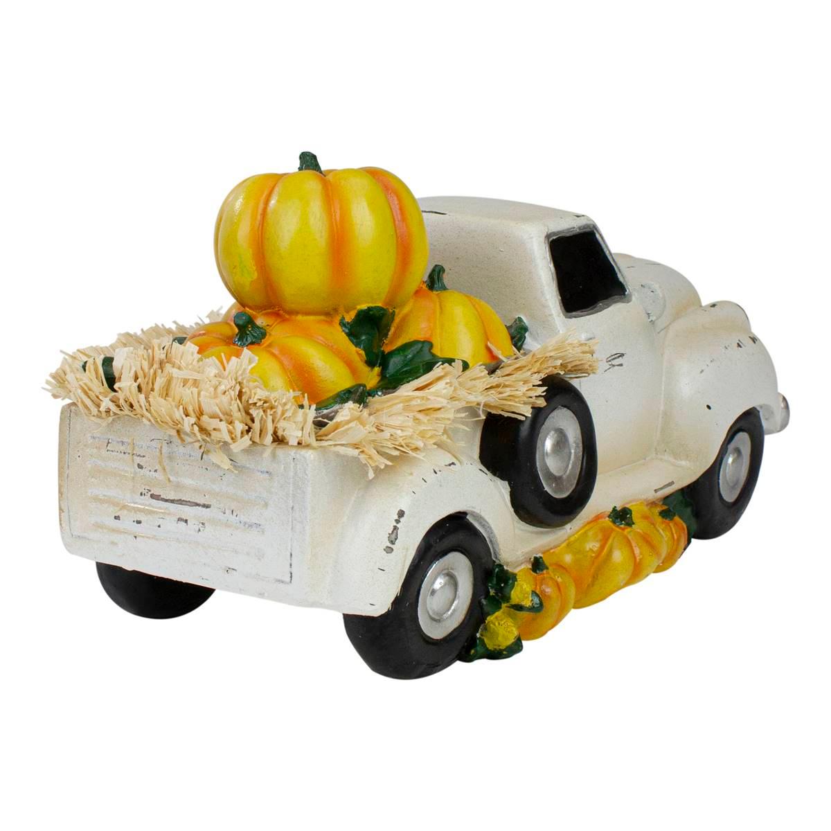 Northlight Seasonal 11.25in. Truck Full of Pumpkins Figure