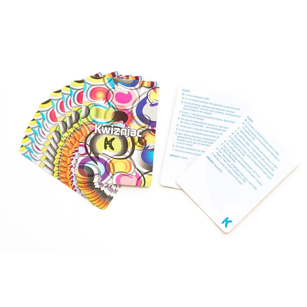 Continuum Games Kwizniac Card Game