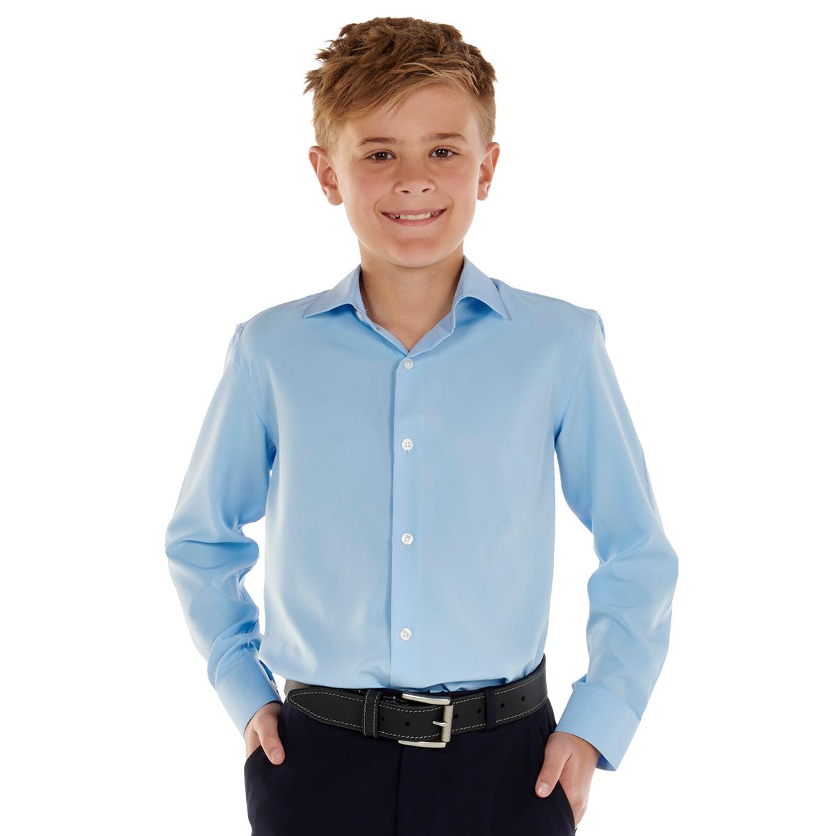 Boys (8-20) Bill Blass Dress Shirt - Placid Blue