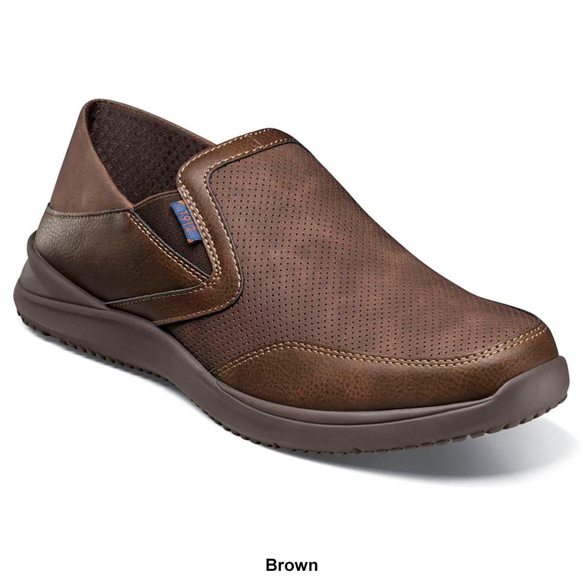 Mens Nunn Bush Conway EZ Slip-On Loafers