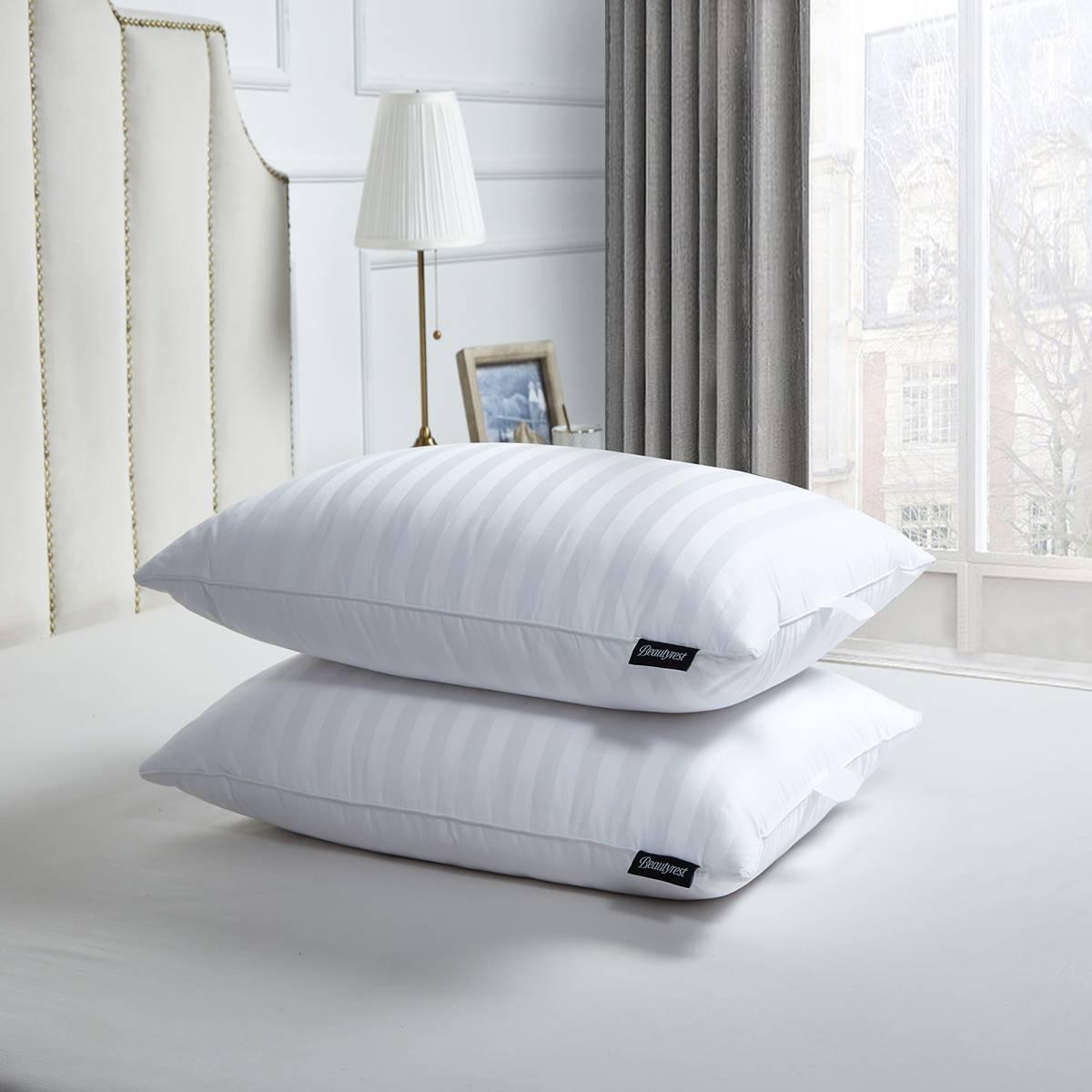 Beautyrest(R) Medium Firm 500TC 2pk. Goose Feather Down Pillow