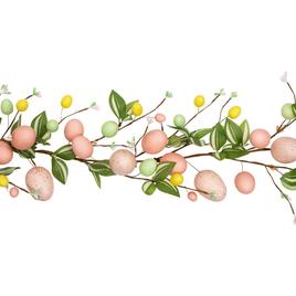Northlight Seasonal Easter Eggs & Flower Buds Artificial Garland