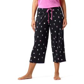 Plus Size HUE(R) Night Cocktails Pajama Capris