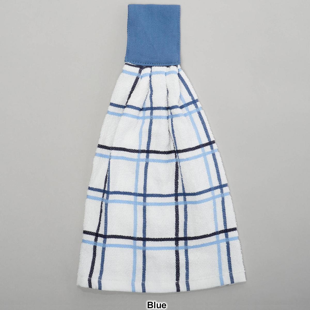 Ritz Plaid Tie Kitchen Towel