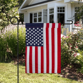 Northlight Patriotic Embroidered Outdoor Garden USA Flag