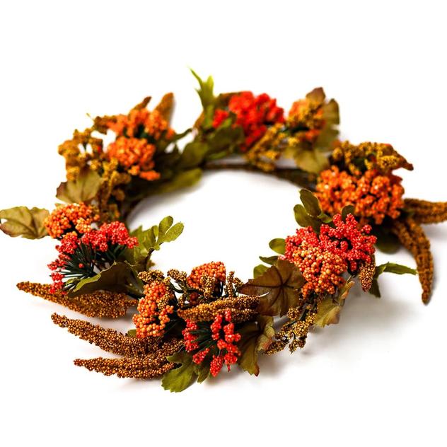 A Cheerful Giver® Brown Amaranthus & Foliage Ring