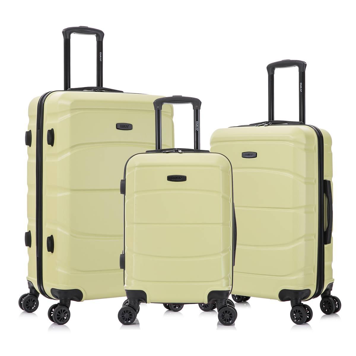 DUKAP Sense Lightweight Hardside Spinner 3pc. Luggage Set