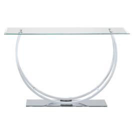 Coaster U-shaped Sofa Table - Chrome