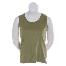 Plus Size Hasting & Smith Basic Solid Tank Top