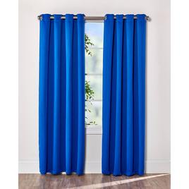 Angel Solid Woven Energy Saving Grommet Panel Curtain