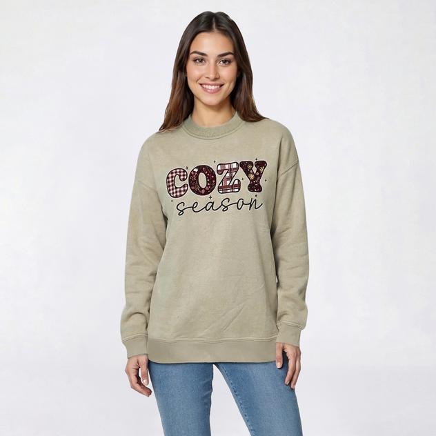 Plus Size Bare Your Soul by Sweet Soul Cozy Season Sweatshirt