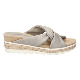 Womens Easy Street Ja Knotted Wedge Slide Sandals