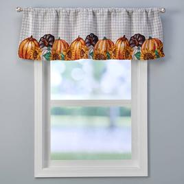 Pumpkin Sunflower Kitchen Valance