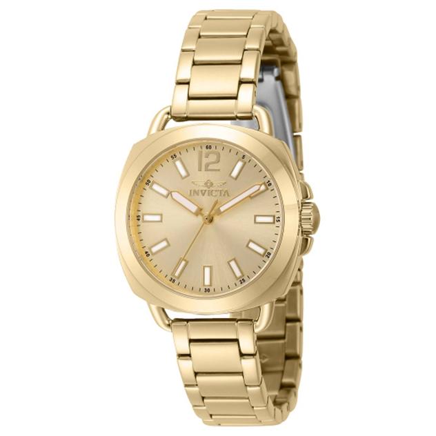 Womens Invicta Wildflower Gold Quartz 3-Hand Watch - 46346