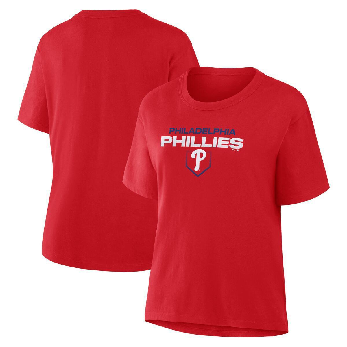 Womens Fanatics Philadelphia Phillies Team Fade Short Sleeve Tee